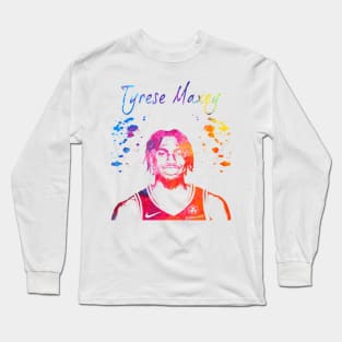 Tyrese Maxey Long Sleeve T-Shirt